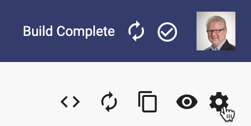 SupplierStatus Settings button