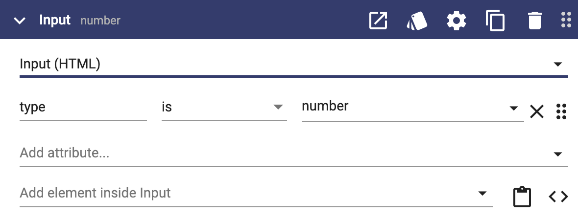 Attributes with static values