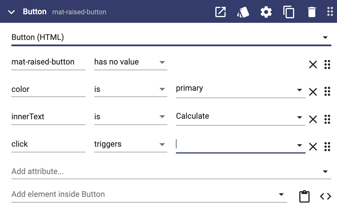 Button component