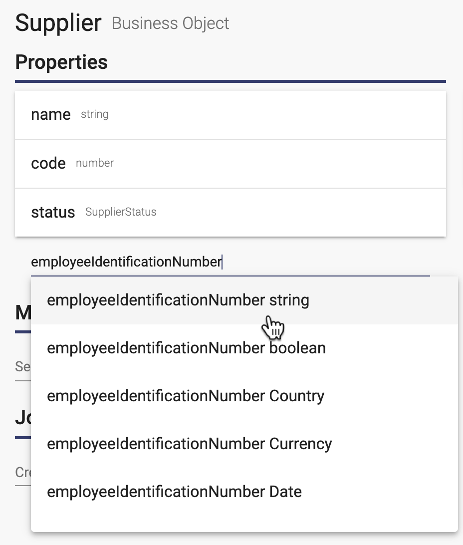 Add Employee Identification Number to the Onboard Supplier business object