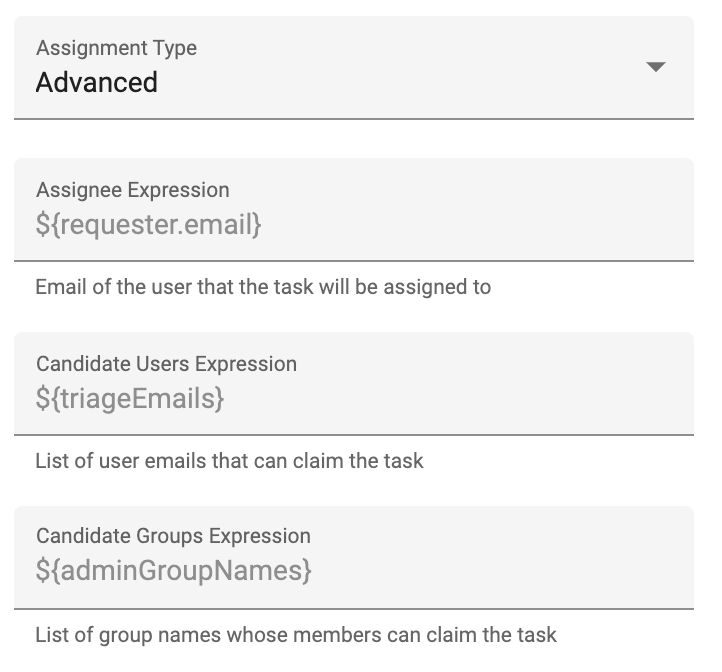 Advanced user task assignment